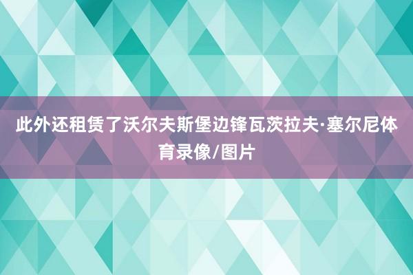 此外还租赁了沃尔夫斯堡边锋瓦茨拉夫·塞尔尼体育录像/图片